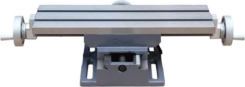 KAKA INDUSTRIAL TC-18-2 Mesa de trabajo cruzada de trabajo multifunción Mesa de trabajo multifuncional, 10 × 4.7 pulgadas Compuesto pesado Cruz