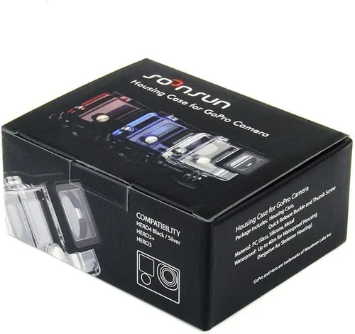 Miniatura 7 de SOONSUN BacPac - Kit de cubierta para puerta trasera GoPro Hero 3+ Hero 4 (estándar BacPac + Skeleton BacPac + LCD Touch BacPac) - Puerta trasera
