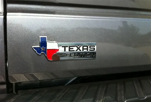 Miniatura 4 de Muzzys Insignia de emblema XL Texas Edition se adapta a la puerta trasera F150 F250 F350, universal para Ram Tundra, Tacoma, F150, Silverado, Titán