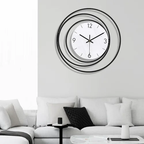 Miniatura 3 de Dankeit 13inch Decorative Wall Clock, Silent Non-Ticking Quality Quartz Battery Operated, Large Wall Clock for Living Room Kitchen Home Bathroom