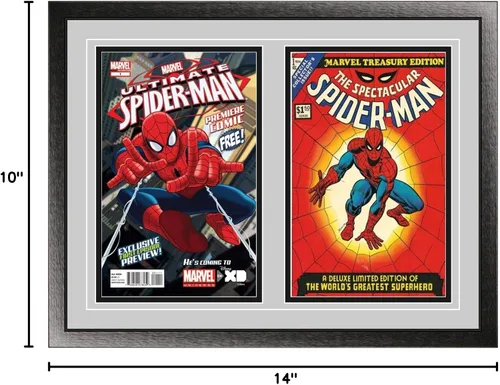 Miniatura 7 de Perfect Cases - Marco doble para cómics con doble estera y molduras de madera real