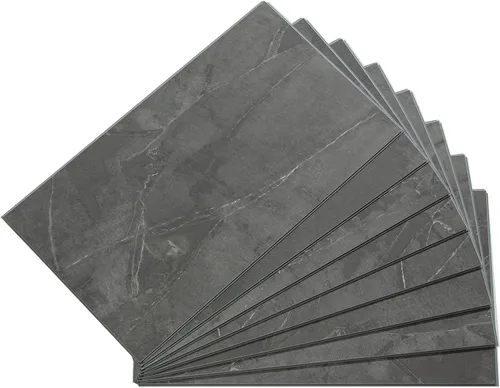 Miniatura 47 de Palisade - Azulejos de vinilo entrelazados impermeables para pared, cocina o baño, granito Prado (4.5 x 11.1 pulgadas. Muestra)