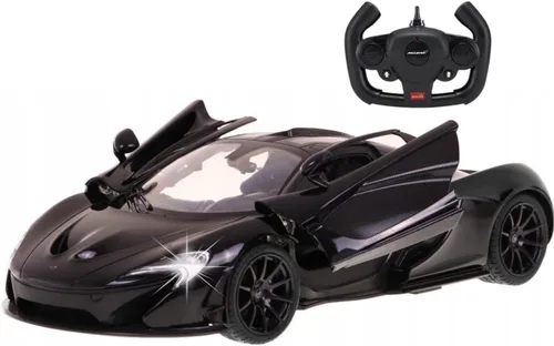 PowerTRC Superdeportivo McLaren con licencia oficial de McLaren P1 a escala 1:14 con luces funcionales, puertas abiertas realistas y características