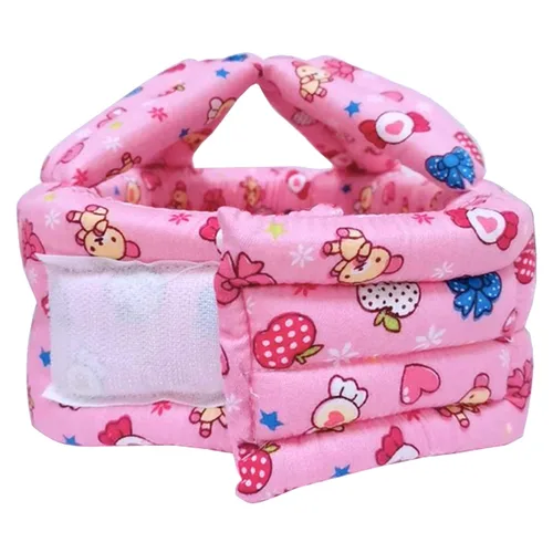 Miniatura 3 de IULONEE Casco ajustable para bebé, para bebé, para correr, caminar, gatear, casco para niños (caramelo rosa)
