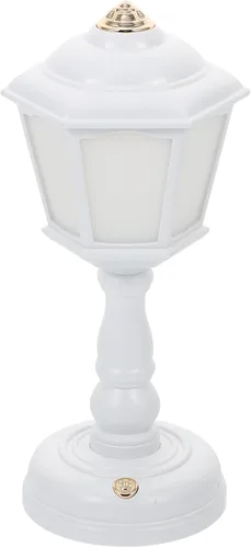 COHEALI Lámpara de mesa USB recargable de estilo vintage, atenuación de nivel antideslizante, mini mesita de noche, decoración de luz para
