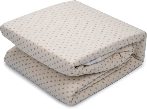 Miniatura 9 de Protector de colchón impermeable de algodón orgánico de alta calidad de 39 x 75 pulgadas, 100% algodón, hipoalergénico, refrescante, suave