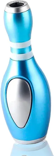 Miniatura 10 de WEQTETJU Encendedor de antorcha, fresco, único encendedor de boliche, ajustable, recargable, resistente al viento, regalo para hombres