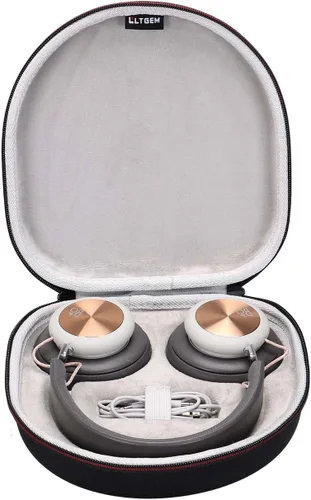 LTGEM - Funda compatible con auriculares inalámbricos Bang & Olufsen Beoplay HX / H95 / H100, bolsa de almacenamiento de viaje para oficina, color
