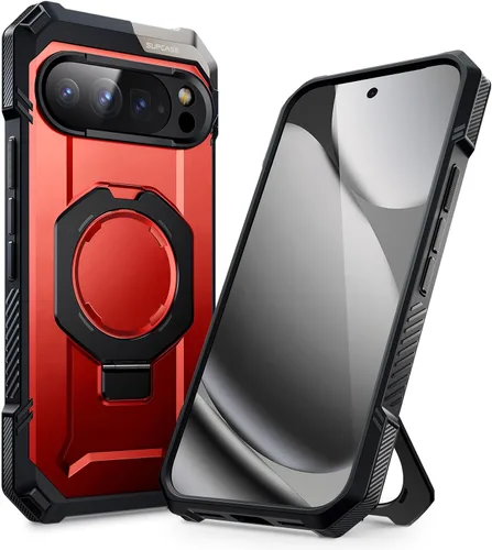 Miniatura 12 de SUPCASE Funda magnética resistente para Google Pixel 10 Pro XL con soporte (agarre Unicorn Beetle), [compatible con MagSafe]