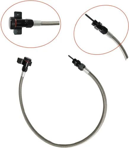 Miniatura 6 de varillas de bloqueo de nivel de aceite de transmisión automática de aluminio 22200 Compatibles con camionetas Ford 2010-2017 F-150