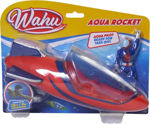 Wahu Aqua Rocket - Juguete de piscina subacuática para niños a partir de 5 años, juego de juguete acuático para niños con cohete y juguete de buceo,