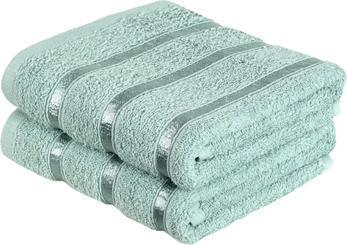 Miniatura 22 de A2Z Lujosas toallas de 100% algodón, color negro, 500 GSM, suaves, absorbentes, juego de 2 toallas faciales (11.8 x 11.8 in)