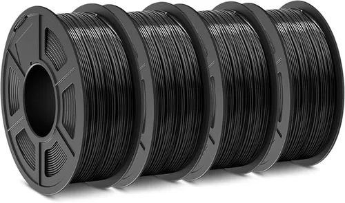 Miniatura 24 de SUNLU - Filamento ABS para impresora 3D de 1.75 mm, altamente resistente y duradero, resistencia al calor, excelente dureza, compatible con el 99%