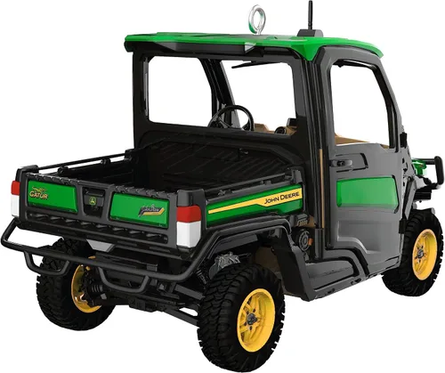 Miniatura 2 de Hallmark Keepsake Adorno navideño 2023, John Deere Gator XUV835R Vehículo utilitario de metal, regalos para coleccionistas de automóviles
