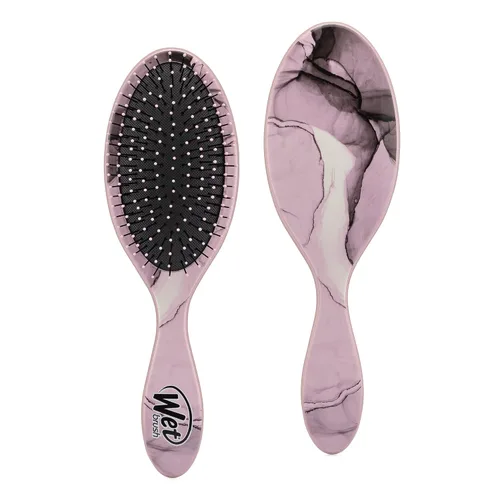Wet Brush Cepillo desenredante original, color rosa polvoriento, todo tipo de cabello, cerdas ultrasuaves IntelliFlex desenredantes que se deslizan