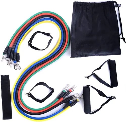 Miniatura 3 de BFR Bands Juego de bandas de resistencia para hombres y mujeres, equipo de entrenamiento de fuerza portátil para brazos y piernas con anclaje