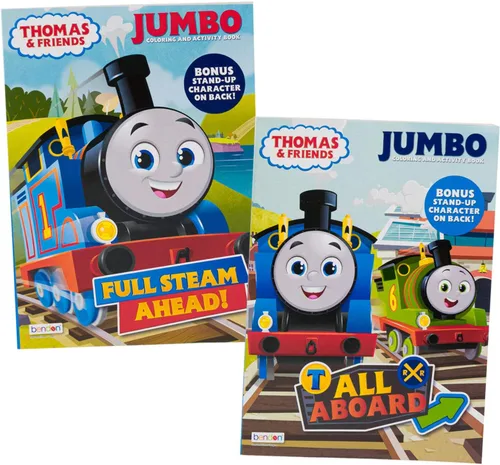 Miniatura 5 de Thomas Libro para colorear y actividades con amigos - 80 páginas