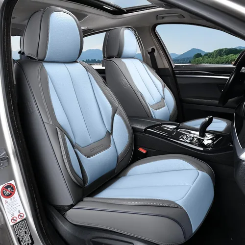 Miniatura 49 de Coverado Juego completo de fundas de asiento de automóvil, fundas de asiento para automóviles, fundas de asiento de coche beige para asientos