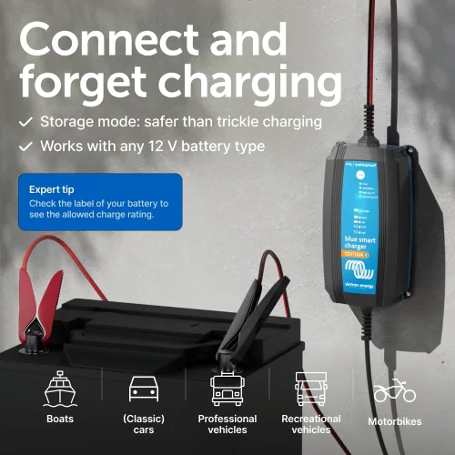 Miniatura 4 de Victron Energy Blue Smart IP65 12/24-Volt 5-15 amperes - Cargador de batería (Bluetooth)