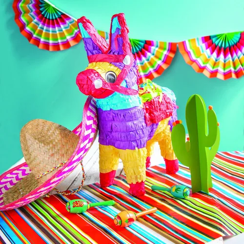 Miniatura 6 de Fun Express Sombreros mexicanos de 12 unidades, auténticos sombreros de paja para decoraciones de fiesta del Cinco de Mayo, tamaño adulto