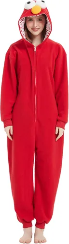 Miniatura 5 de Disfraz unisex de Halloween para adultos, traje de animal, pijama de una sola pieza