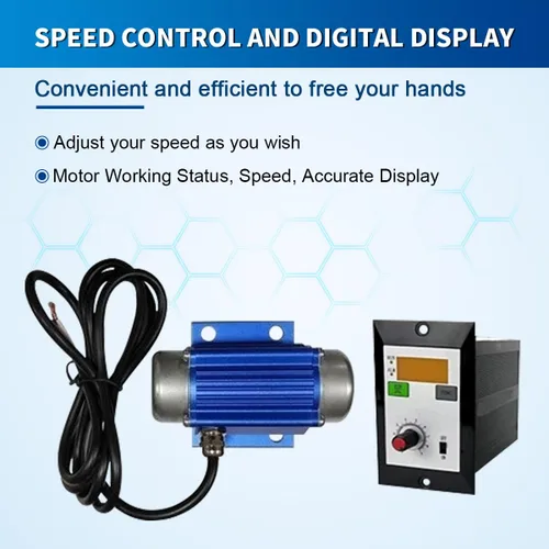 Miniatura 2 de ATO Motor de vibración, motor de vibración sin escobillas Micro DC de 15 W, control de pantalla de velocidad variable de 12 V/24 V, protección IP65