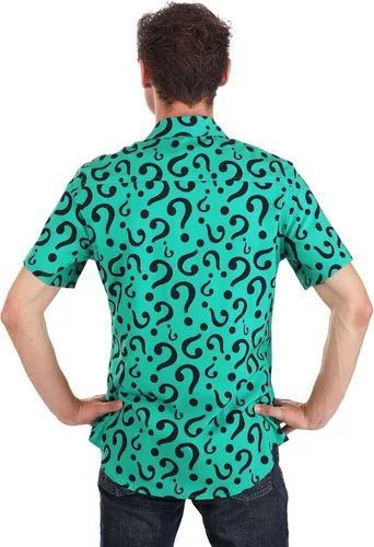 Miniatura 6 de Camisa con botones para adultos The Riddler