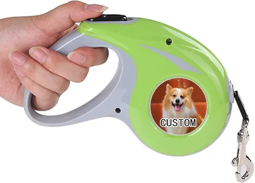 Miniatura 9 de Correa retráctil personalizada para perros con foto y texto, correa retráctil personalizada para perros pequeños y grandes