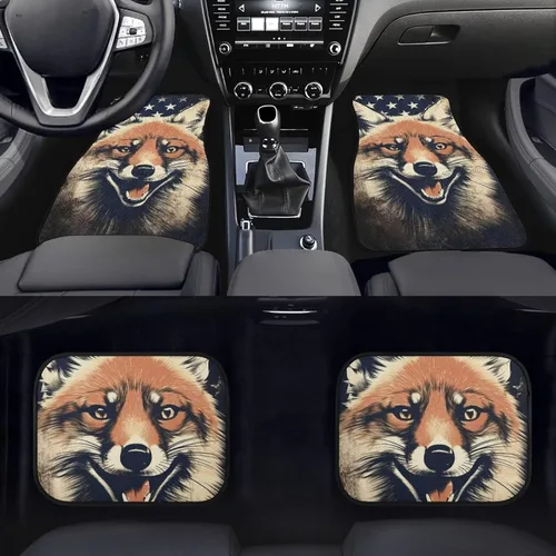 Miniatura 19 de 4 alfombrillas delanteras y traseras para automóvil, SUV, furgoneta y camión, protección de suelo para todo tipo de clima, juego de accesorios