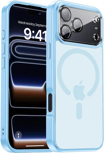Miniatura 49 de Funda para iPhone 17 Pro Max con protector de lente de cámara [protección de grado militar de 10 pies] compatible con MagSafe a prueba de golpes