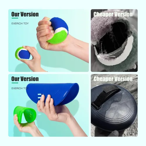 Miniatura 5 de EVERICH - Juego de pelota de lanzamiento y captura mejorado, juegos para interiores y exteriores para niños de 3 a 12 años, juguete de agua