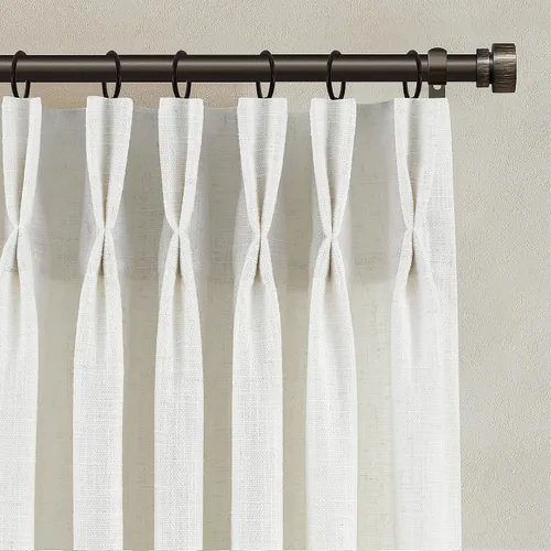 Miniatura 43 de Cortinas de lino plisadas