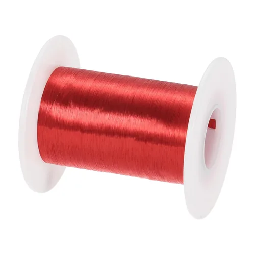 Miniatura 36 de MECCANIXITY - Alambre magnético de calibre 46 AWG - 0.04mm Hilo de cobre esmaltado - Bobina de alambre magnético de 14669 pies (4471m) - 50g Grado F