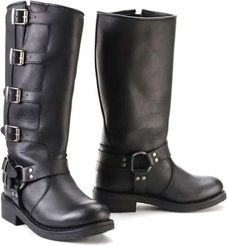 Miniatura 11 de Milwaukee Leather Botas de Motociclista de Cuero para Mujer de Rodilla a Altura de la Pierna Colección Premium MBL