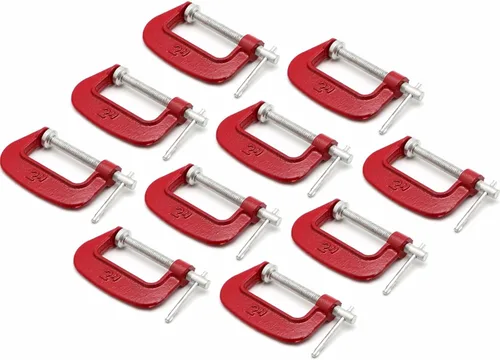 Miniatura 3 de Wideskall® Abrazadera C maleable resistente de 2 x 1 pulgada (paquete de 1)