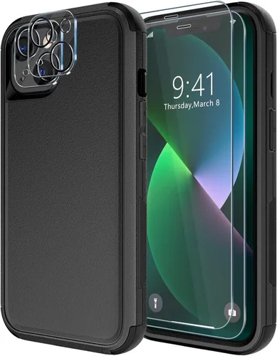Miniatura 32 de Diverbox Funda para iPhone 13 [A prueba de golpes] [A prueba de caídas] [A prueba de polvo], Funda de Teléfono de Protección Resistente para Apple