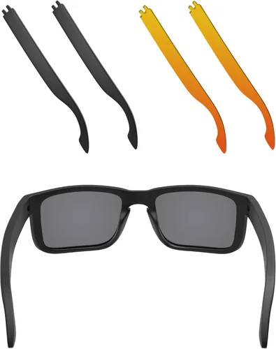 Miniatura 7 de EZReplace 1 par/2 pares de patillas de repuesto para gafas de sol Oakley Holbrook OO9102 OO9244/Holbrook XL OO9417 Negro