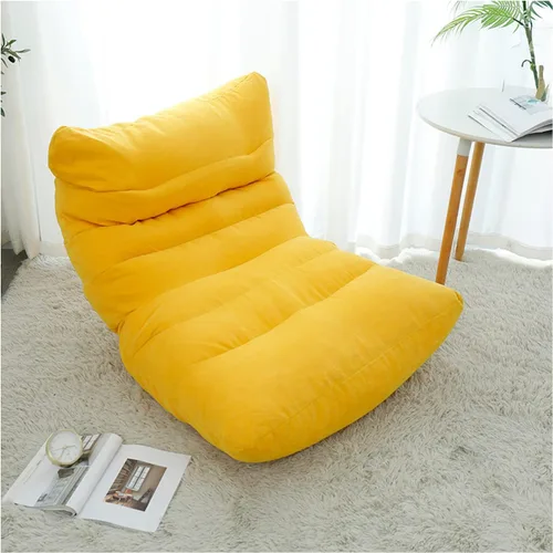 Miniatura 9 de Sillón de descanso, sofá de piso perezoso, puff para sala de estar, silla de esquina, dormitorio, sala de belleza, oficina, sofá perezoso, sillas