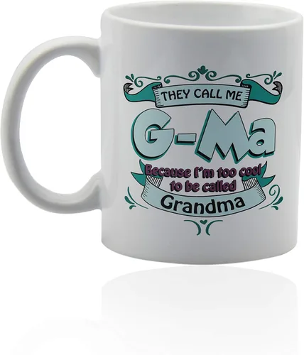 Miniatura 4 de Taza G-MA 11 oz. taza de cerámica blanca. Taza de café Gma.