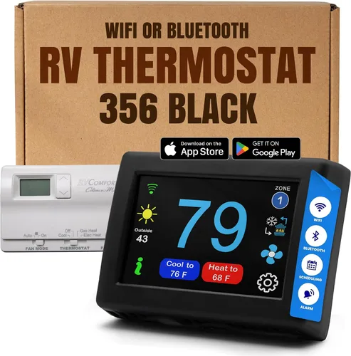 Miniatura 19 de MICRO-AIR EasyTouch - Termostato digital de repuesto para autocaravana, programable y confiable, habilitado para WiFi y Bluetooth, termostato