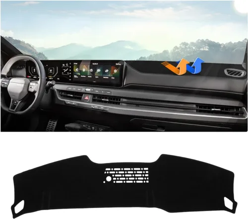 Miniatura 10 de Autorder Cubierta de salpicadero para Hyundai Sonata 2006 2007 2008 Accesorios Cubierta de tablero Actualización de franela Dash Mat Parasol