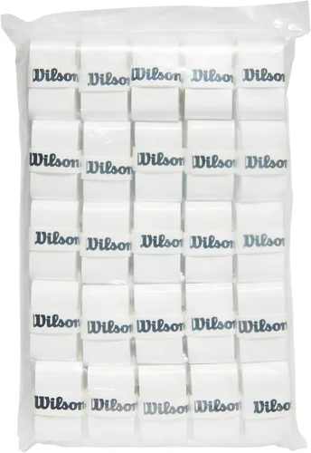 WILSON Pro Padel Overgrip - Paquete de 50, color blanco