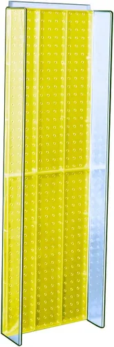 Miniatura 4 de Azar 700350-GRE Pegboard Powerwing Display 13.75 pulgadas de ancho por 44 pulgadas de alto, color verde translúcido
