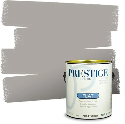Miniatura 137 de PRESTIGE Paints - Pintura interior e imprimación en uno, 1 galón, cáscara de huevo, pimienta envejecida