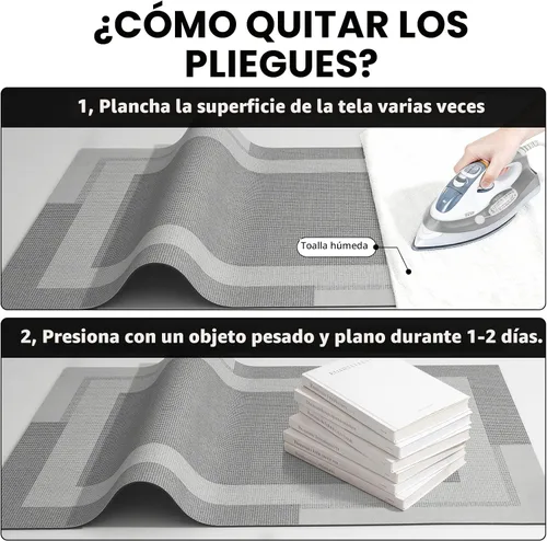 Miniatura 6 de YDKGL Alfombra de Baño Antideslizante, Respaldo de Goma Ultra Delgada Alfombras de Baño que Caben Debajo de la Puerta Secado Rápido Súper Absorbente