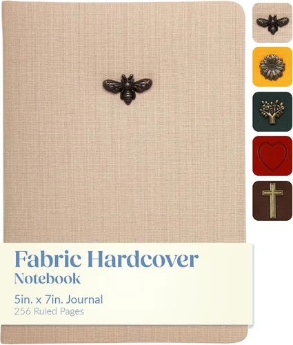 Miniatura 9 de WORLD TRAVELER Cuaderno de diario – 5 x 7 pulgadas, 256 páginas rayadas, de piel sintética, con forro en blanco, cuadernos de tapa dura para diario