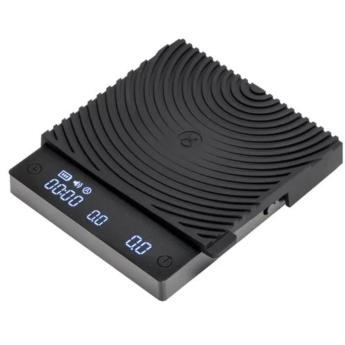 Miniatura 11 de Báscula de Café TIMEMORE Basic 2.0, Báscula Electrónica de Espresso con Temporizador, 2000 Gramos y Tasa de Flujo de Agua con Función de Negro