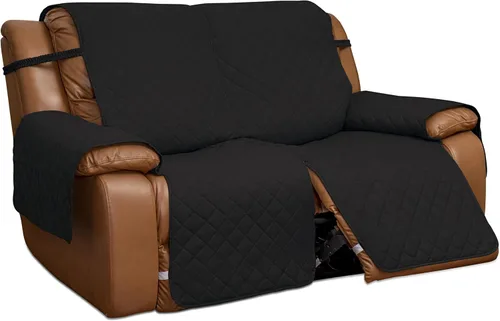 Easy-Going Funda para Sillón Reclinable de Dos Plazas, Funda de Sofá Reversible para Sillón Reclinable Doble, Funda de Sofá Dividida para Cada