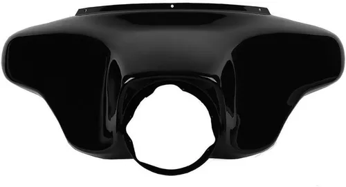 Miniatura 10 de Carenado interior delantero de murciélago compatible con Harley Davidson Touring Street Electra Glide FLHX FLHTC FLHTCU FLHT-Negro brillante