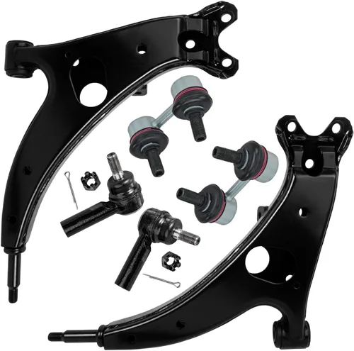 Miniatura 85 de Detroit Axle - Kit de extremo delantero para Chrysler 300 Dodge Charger Challenger 2011-2023, 2 brazos de control inferiores traseros 2 varillas
